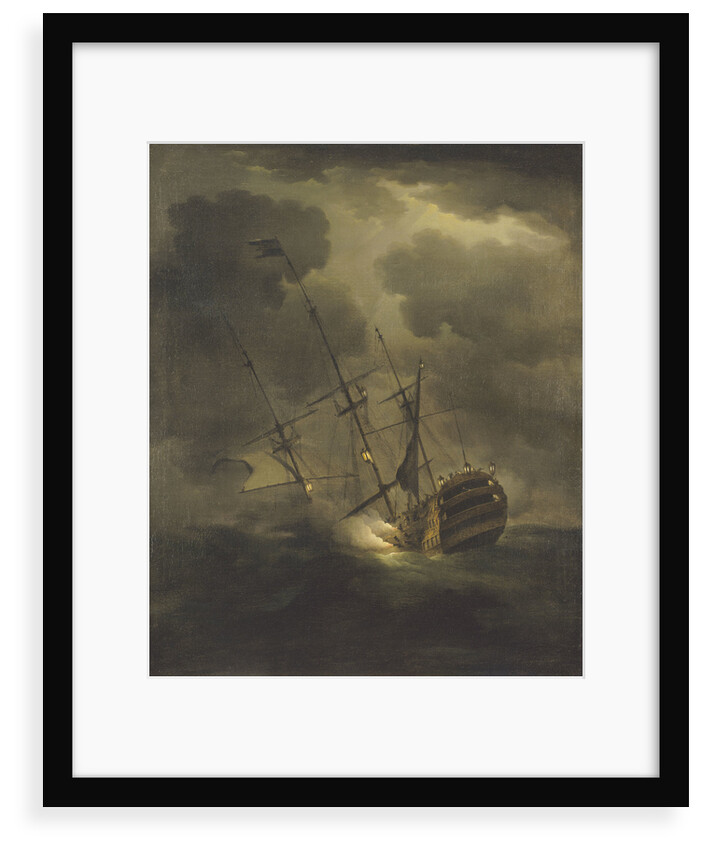 Loss of HMS 'Victory', 4 October 1744 by Peter Monamy
