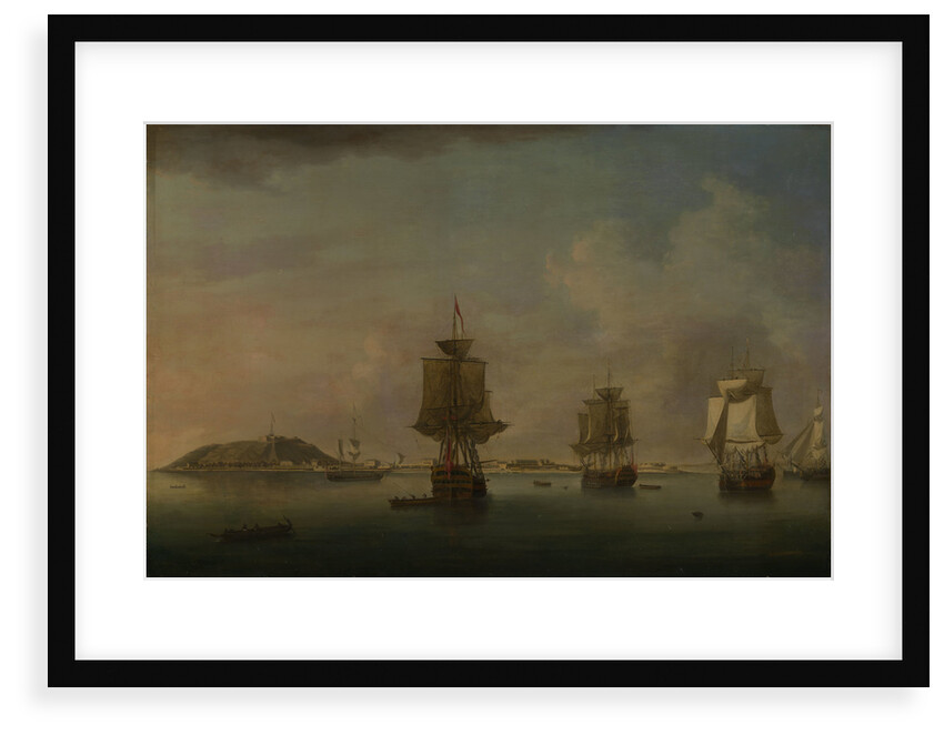 Attack on Goree, 29 December 1758 by Dominic Serres the Elder