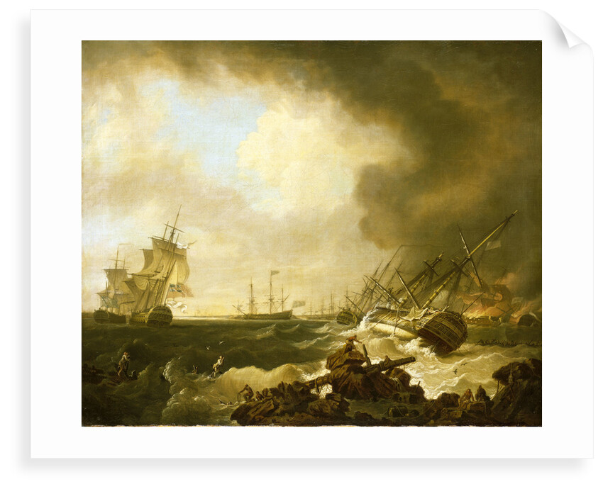 The Battle of Quiberon Bay, 21 November 1759: the Day After by Richard Wright