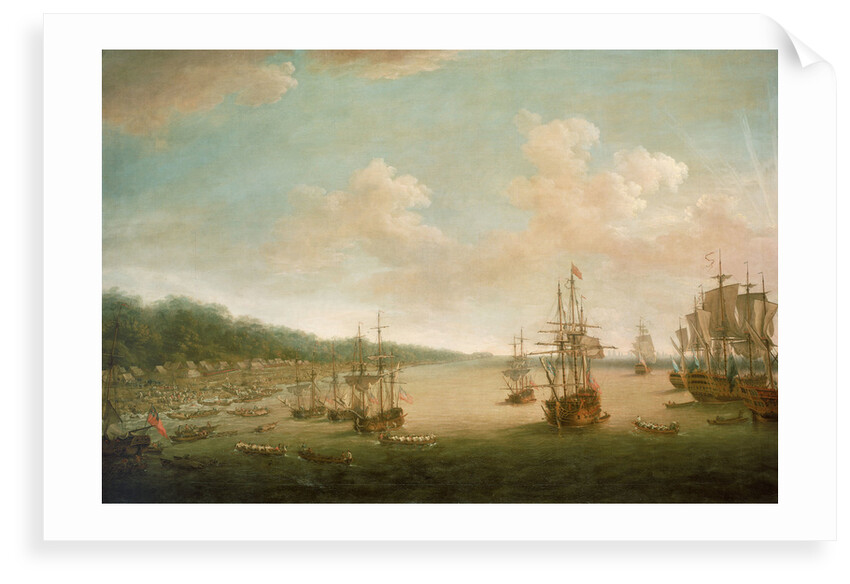 The capture of Havana: the Landing, 7 June 1762 by Dominic Serres the Elder