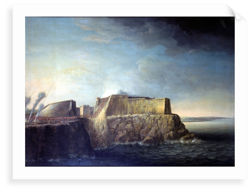 The capture of Havana: storming of Morro Castle, 30 July 1762 by Dominic Serres the Elder