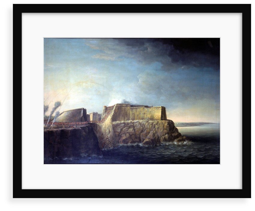 The capture of Havana: storming of Morro Castle, 30 July 1762 by Dominic Serres the Elder