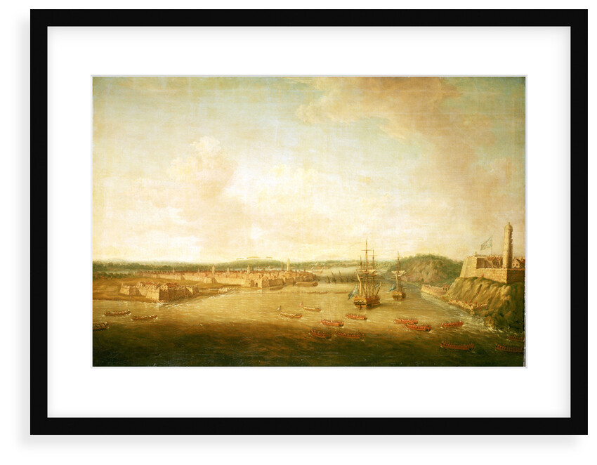 The capture of Havana: taking the town, 14 August 1762 by Dominic Serres the Elder