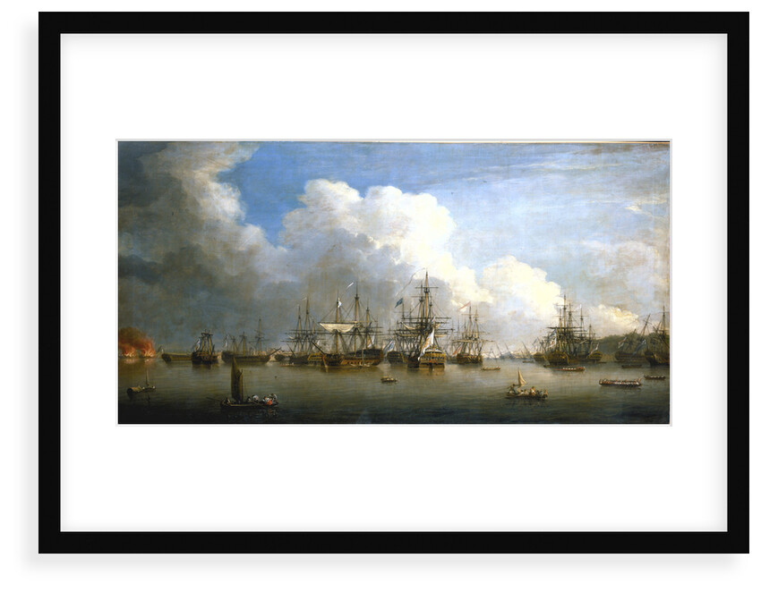 The captured Spanish fleet at Havana, August-September 1762 by Dominic Serres the Elder