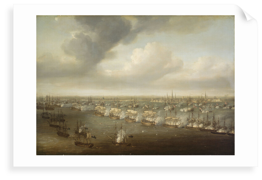 The Battle of Copenhagen, 2 April 1801 by Nicholas Pocock
