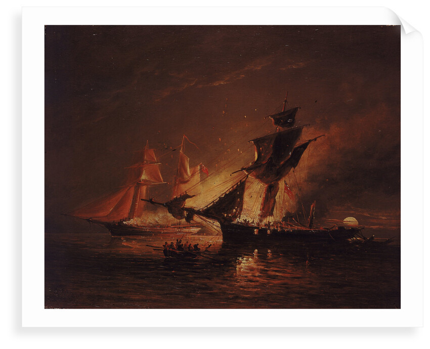 The capture of the Slaver 'Boladora', 6 June 1829 by John Moore