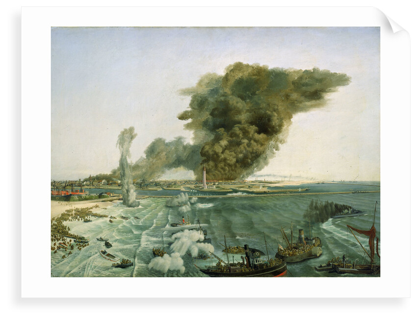 Withdrawal from Dunkirk, June 1940 by Richard Ernst Eurich