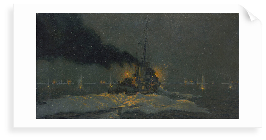 Captain Sherbrook's Action, 31 December 1942 by Charles Pears