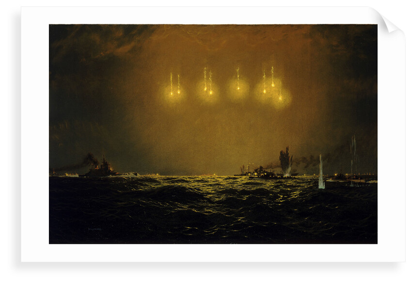 Sinking of the 'Scharnhorst', 26 December 1943 by Charles Pears