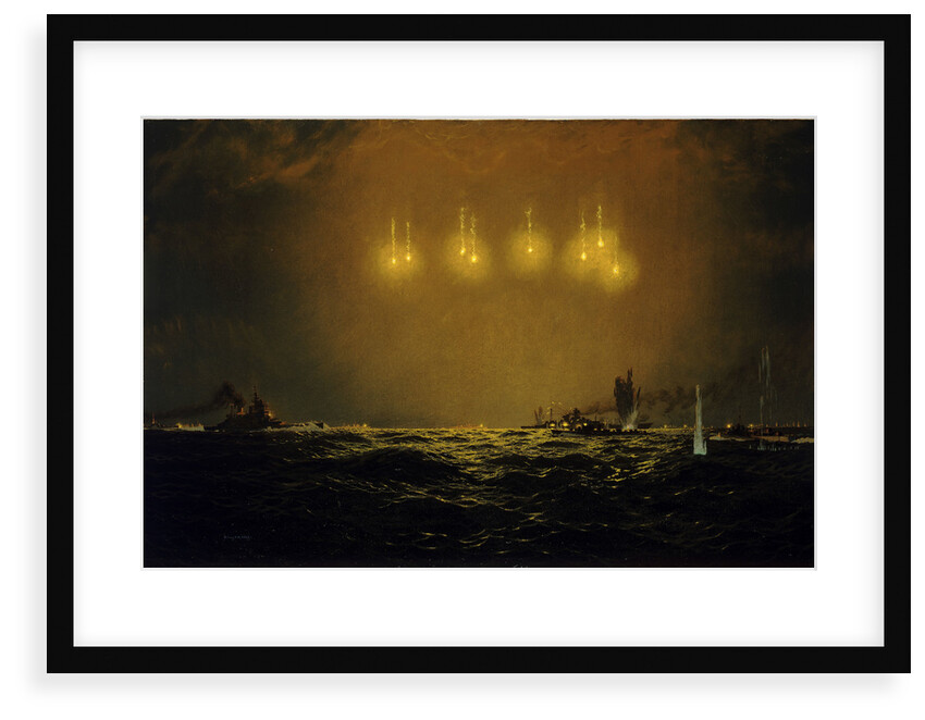 Sinking of the 'Scharnhorst', 26 December 1943 by Charles Pears