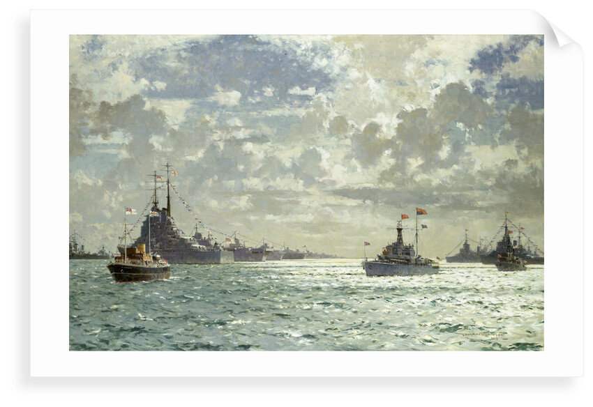 Coronation review, 15 June 1953 by Norman Wilkinson