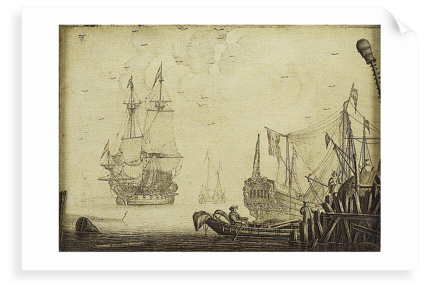 Shipping off a Dutch pier by Experiens Sillemans