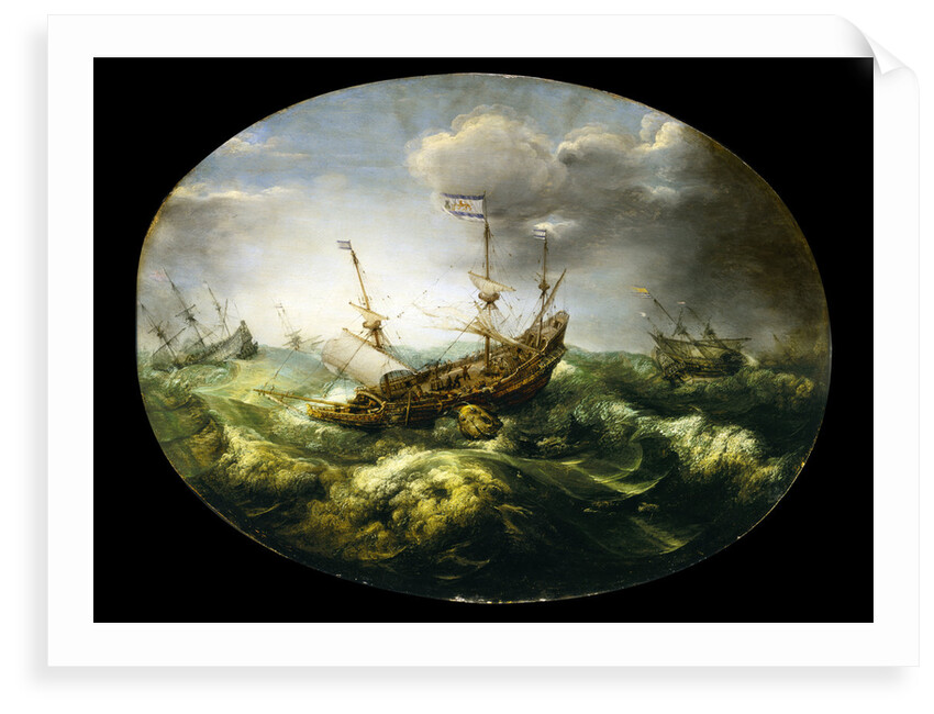 Jonah and the whale by Adam Willaerts