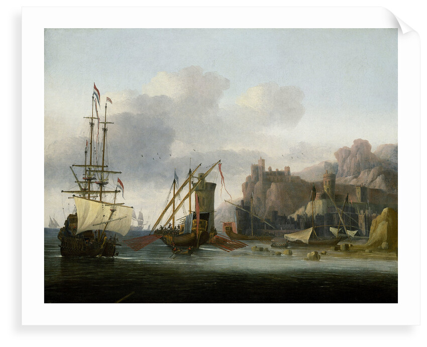 Shipping in the Bosporus by Jan Jacobsz van der Croos