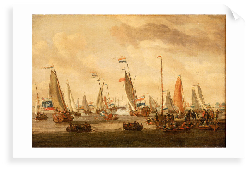 Review of Dutch yachts before Peter the Great by Abraham Storck