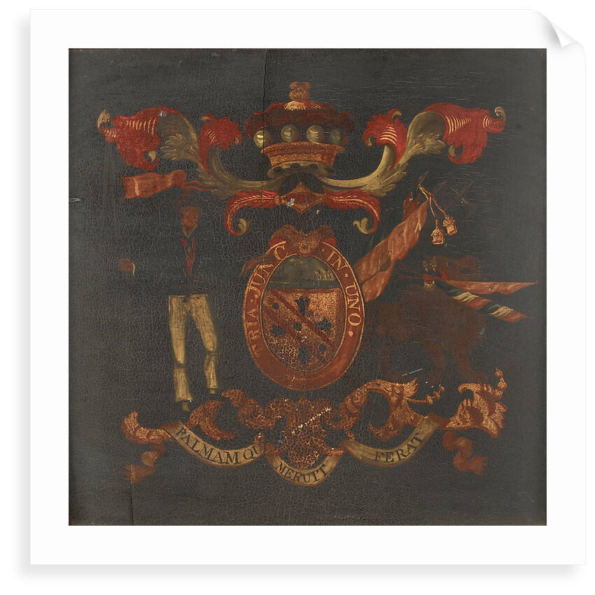 Nelson's coat of arms by British School