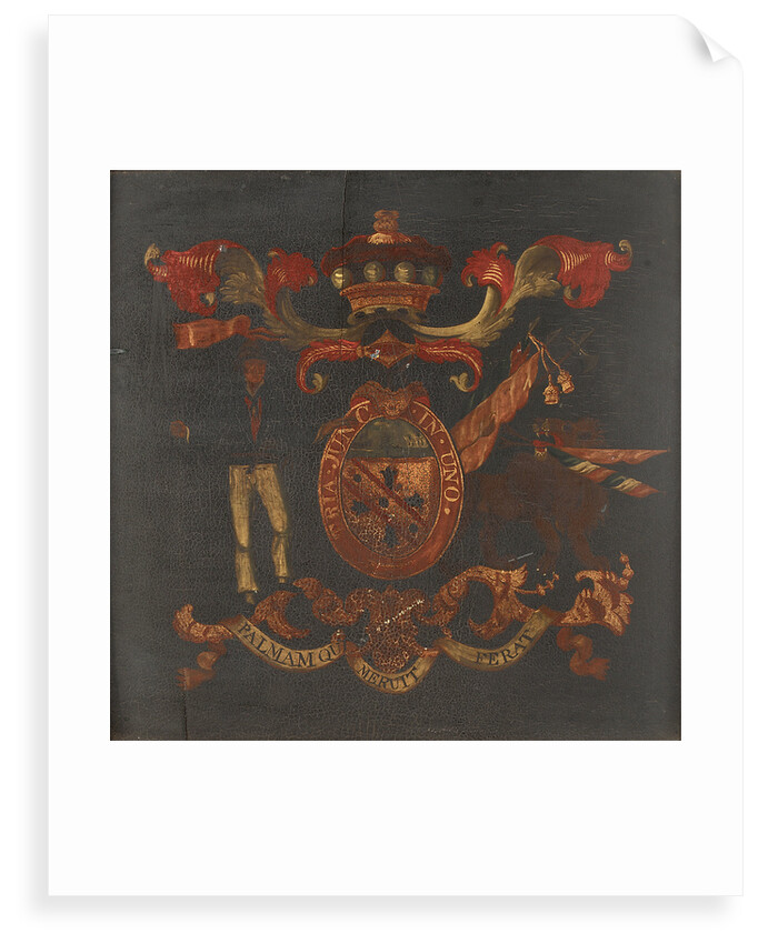 Nelson's coat of arms by British School