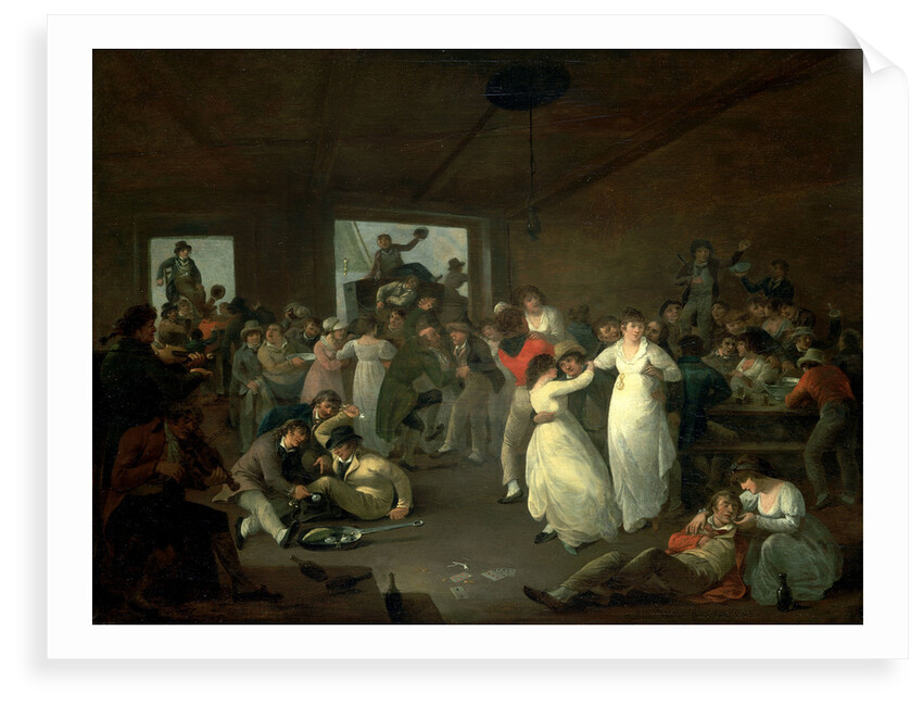 Sailors carousing by Julius Caesar Ibbetson