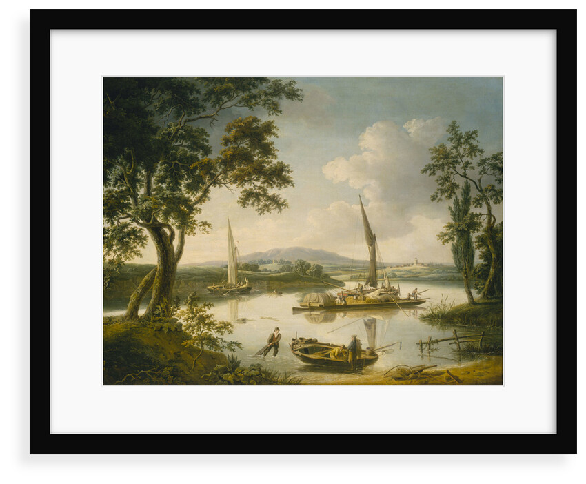 The Thames at Shillingford by John Thomas Serres