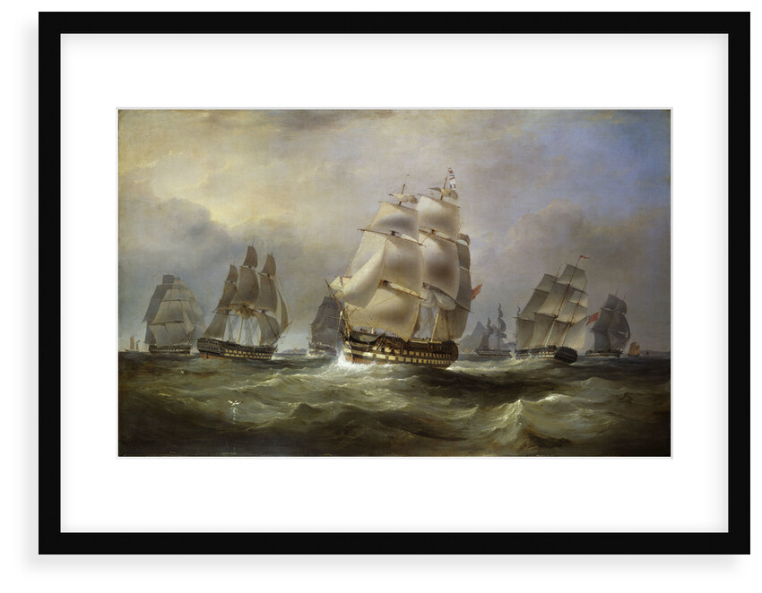 East Indiamen in the China seas by William John Huggins