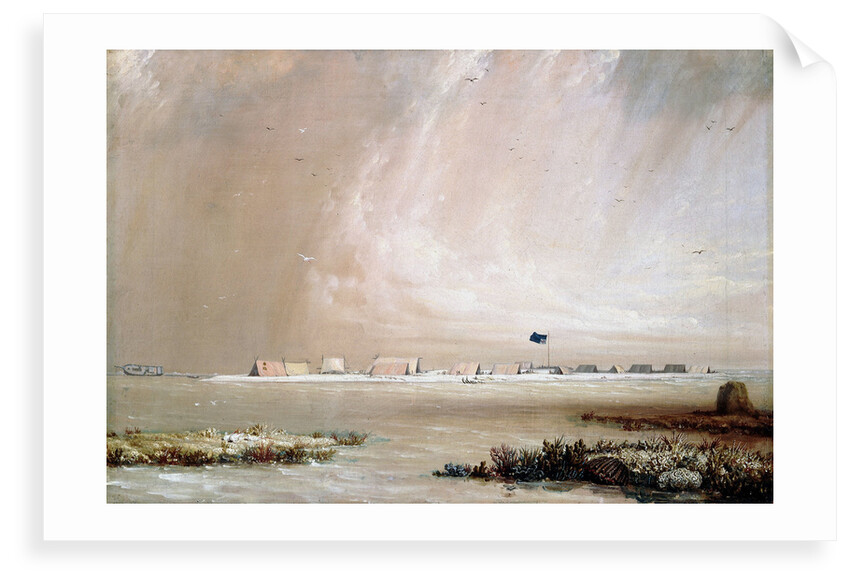 Wreck Reef Bank, taken at low water, August 1803 by William Westall