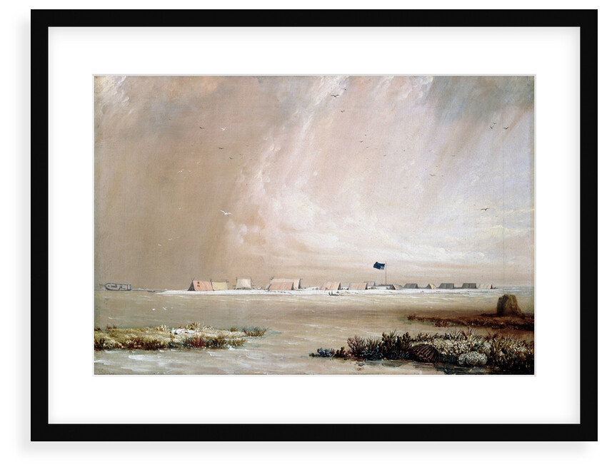 Wreck Reef Bank, taken at low water, August 1803 by William Westall