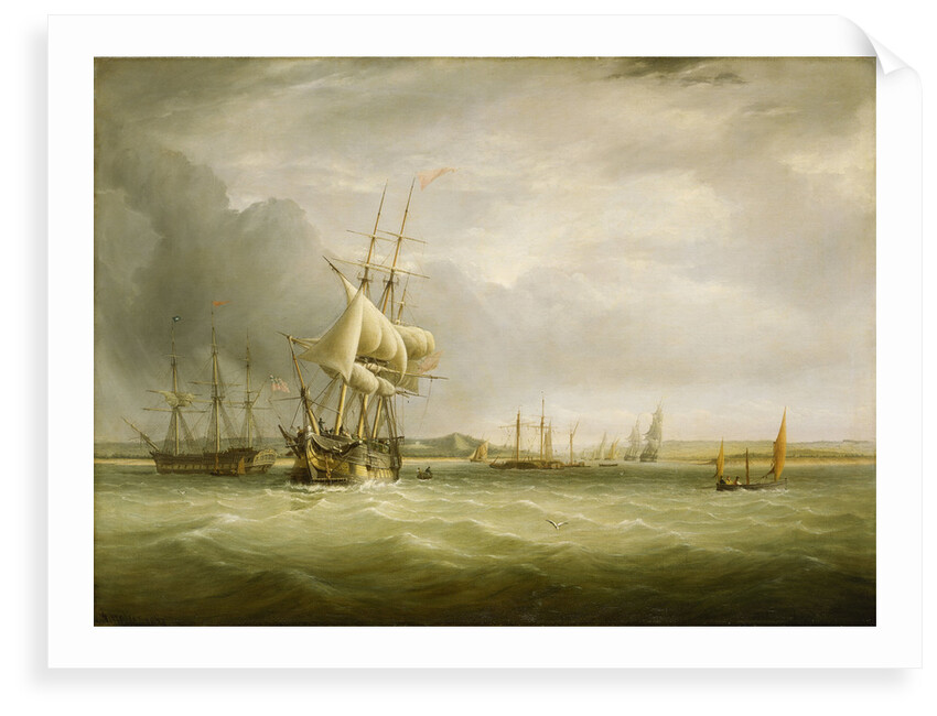 Shipping in the Bristol Channel by Joseph Walter