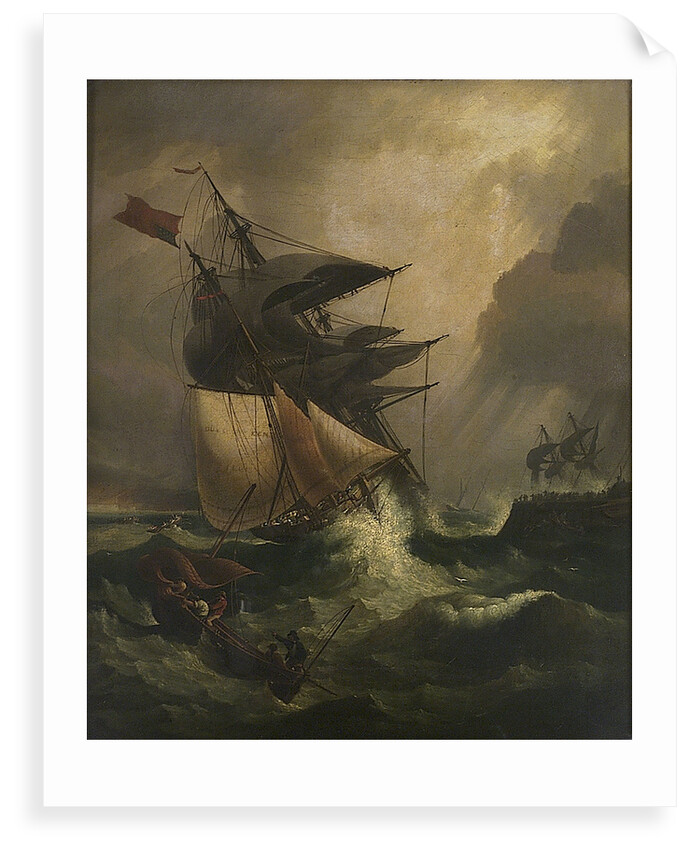An American ship in distress by C. John M. Whichelo