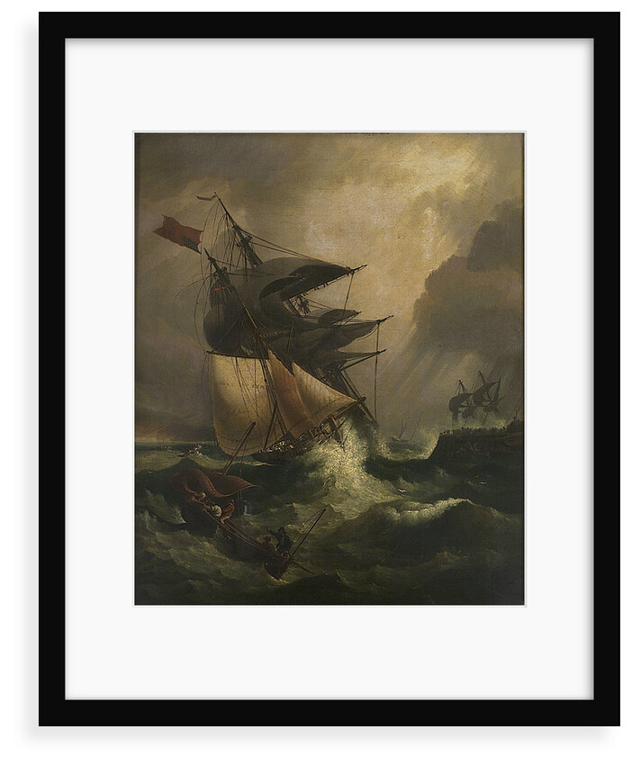 An American ship in distress by C. John M. Whichelo