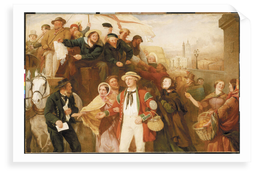 Manning the Navy by George Barnard O'Neill
