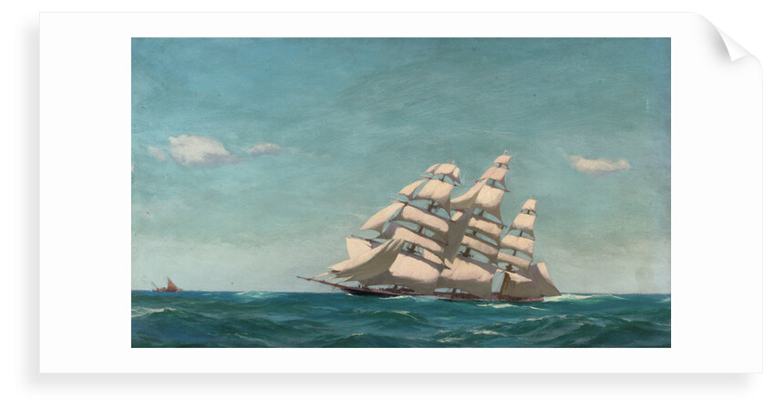 A tea clipper by John Fraser