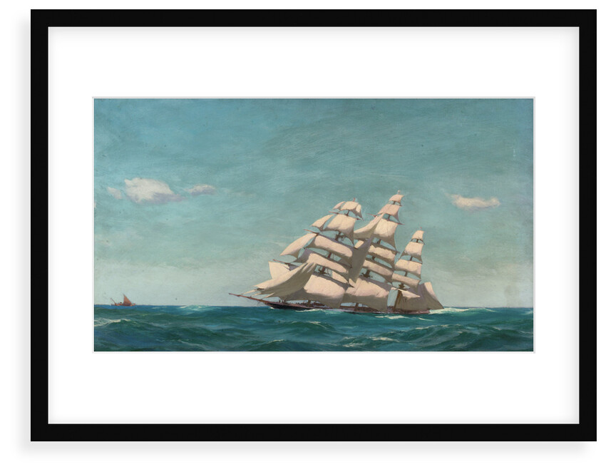 A tea clipper by John Fraser
