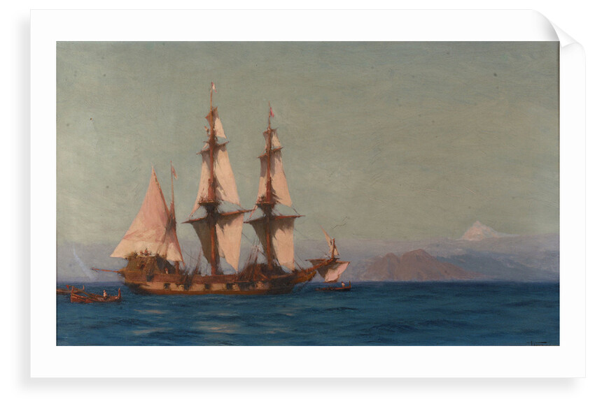 A ship of Tenerife by John Fraser