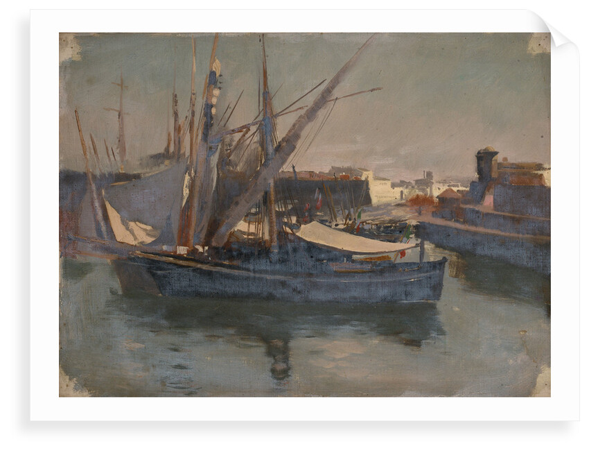 A fishing boat by John Fraser