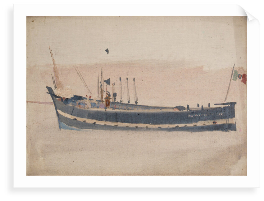A fishing boat by John Fraser