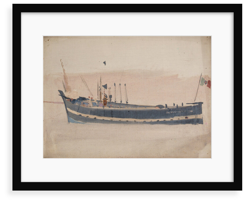 A fishing boat by John Fraser