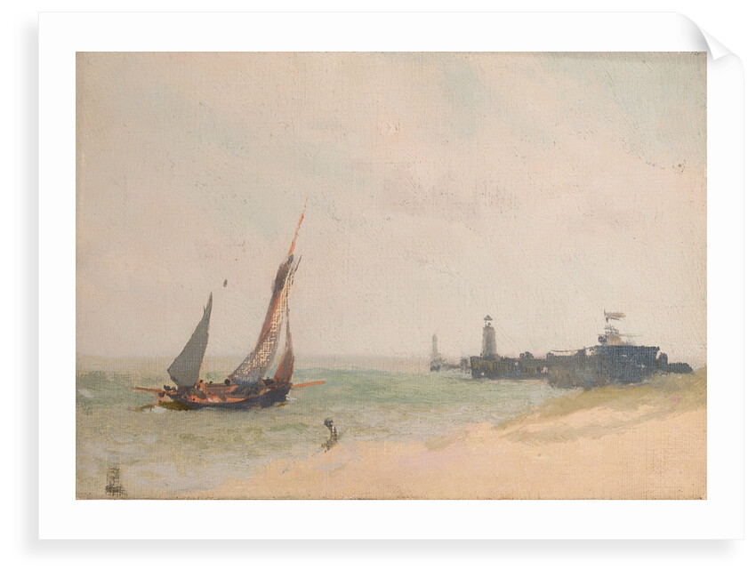 A fishing boat by John Fraser