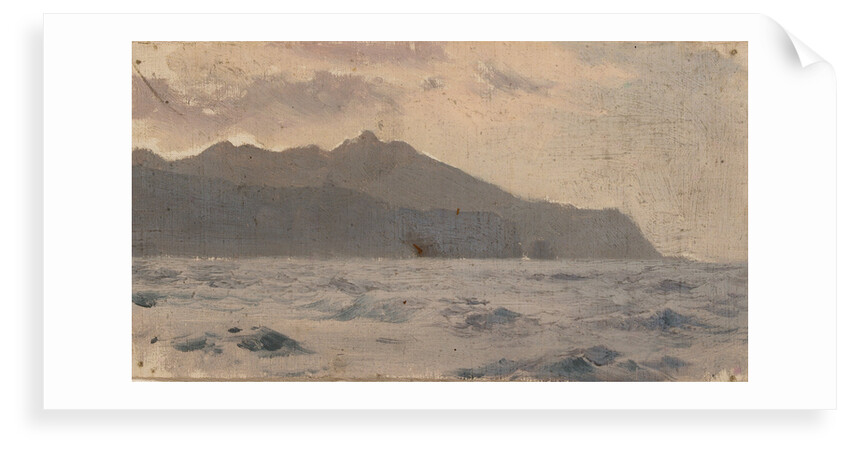 Mountains and sea by John Fraser