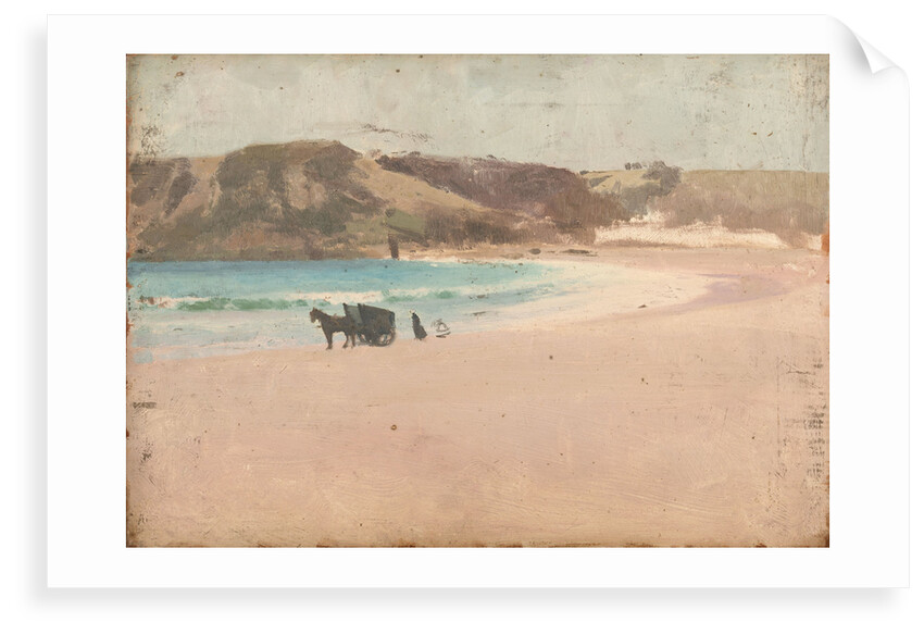 A coastal scene by John Fraser