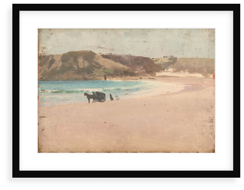 A coastal scene by John Fraser