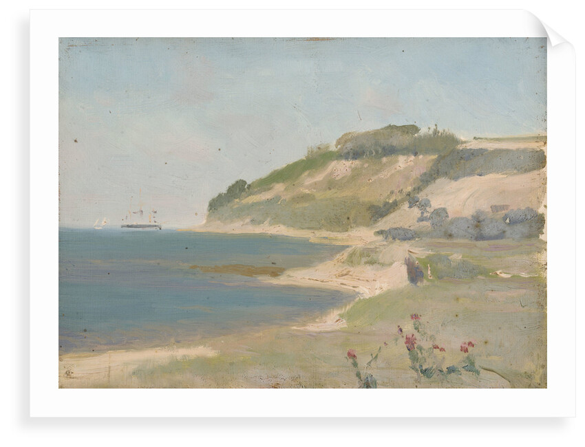 A coastal scene by John Fraser