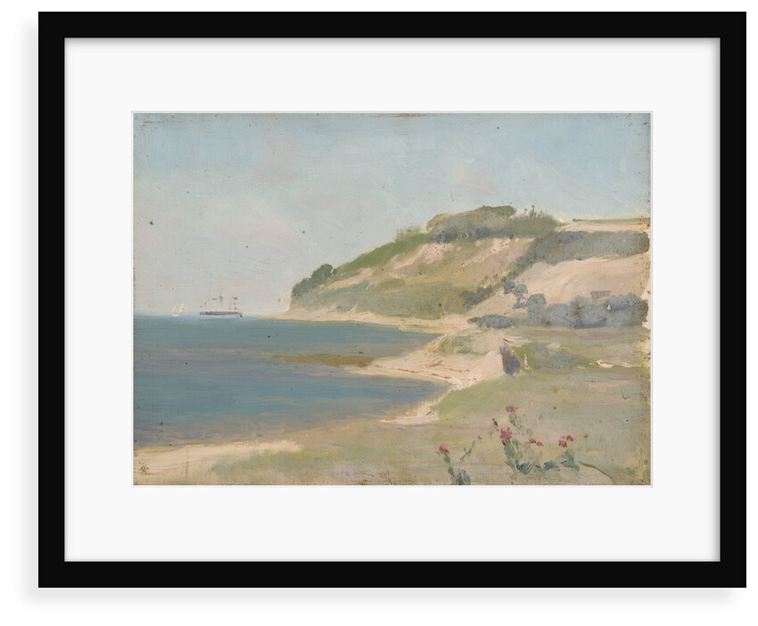 A coastal scene by John Fraser
