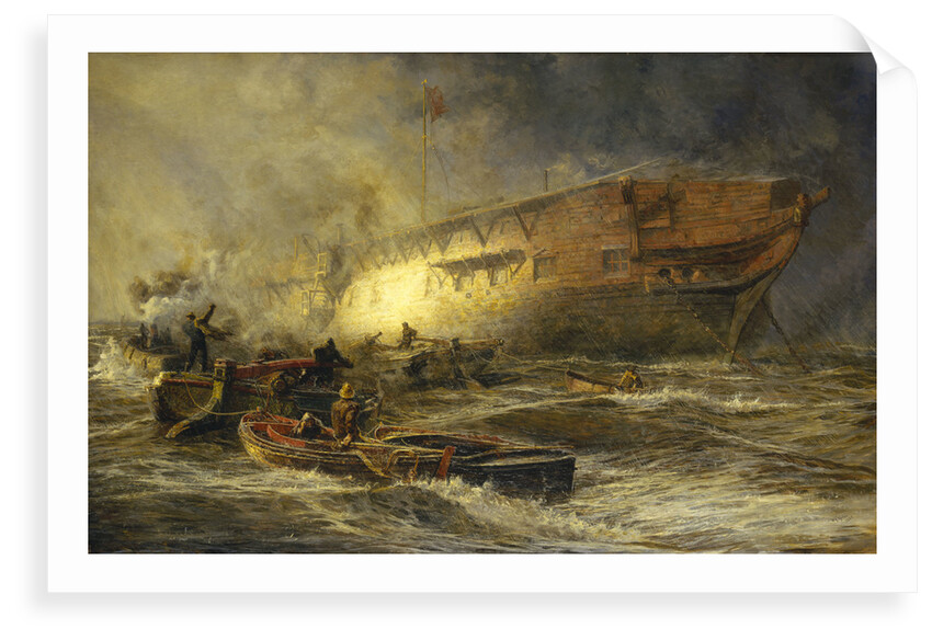 Storm and sunshine: A battle with the elements by William Lionel Wyllie