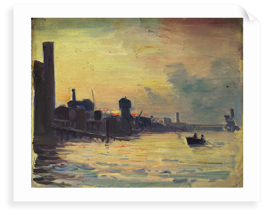 Greenwich and the Thames by John Everett