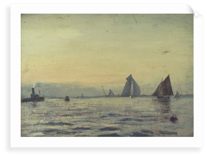 Yachting at Cowes by John Everett