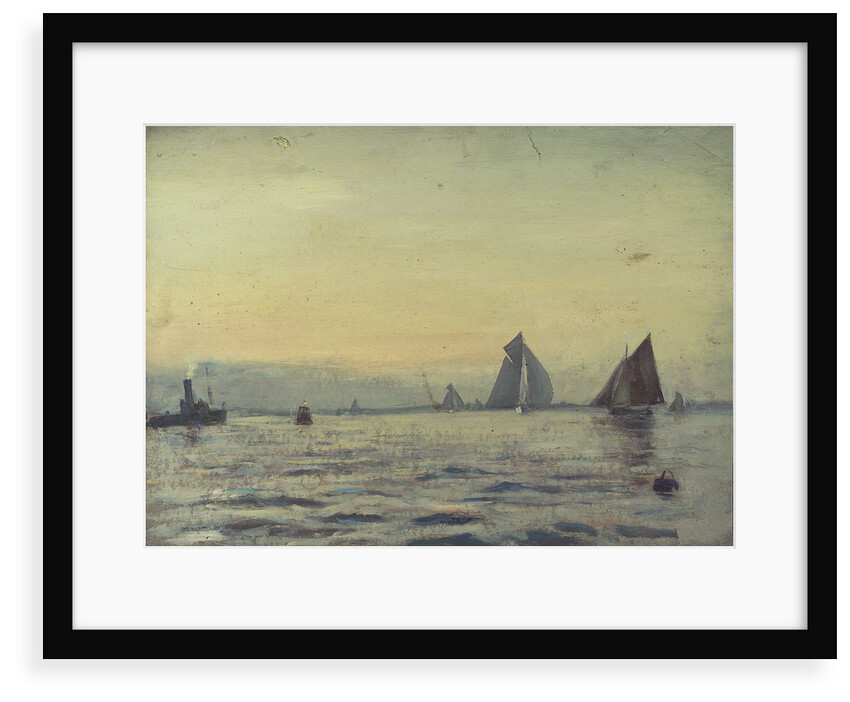 Yachting at Cowes by John Everett