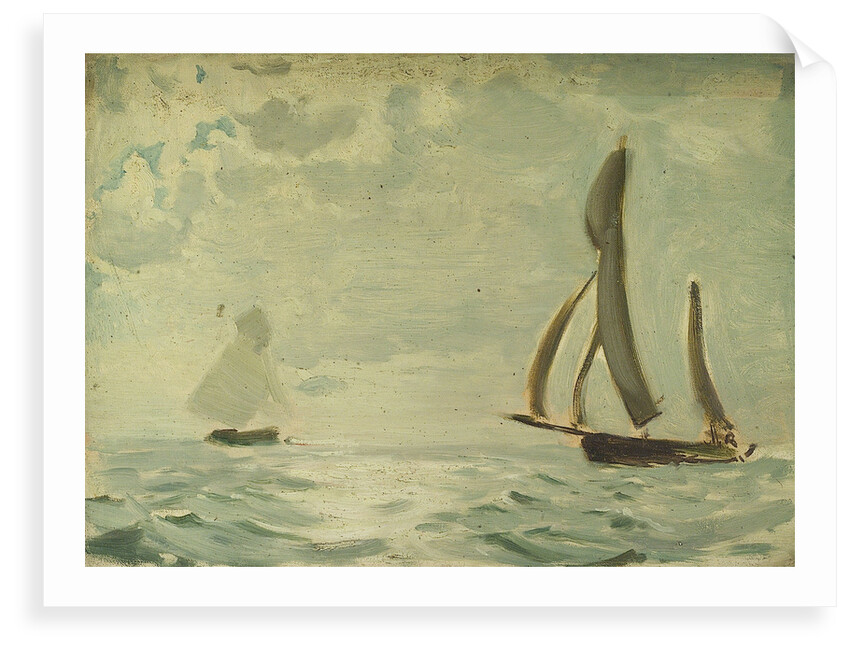 Yachting at Cowes by John Everett
