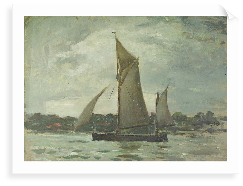 Yachting at Cowes by John Everett