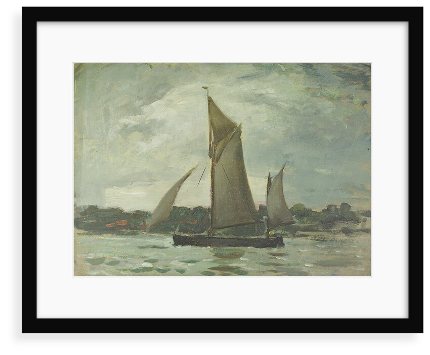 Yachting at Cowes by John Everett