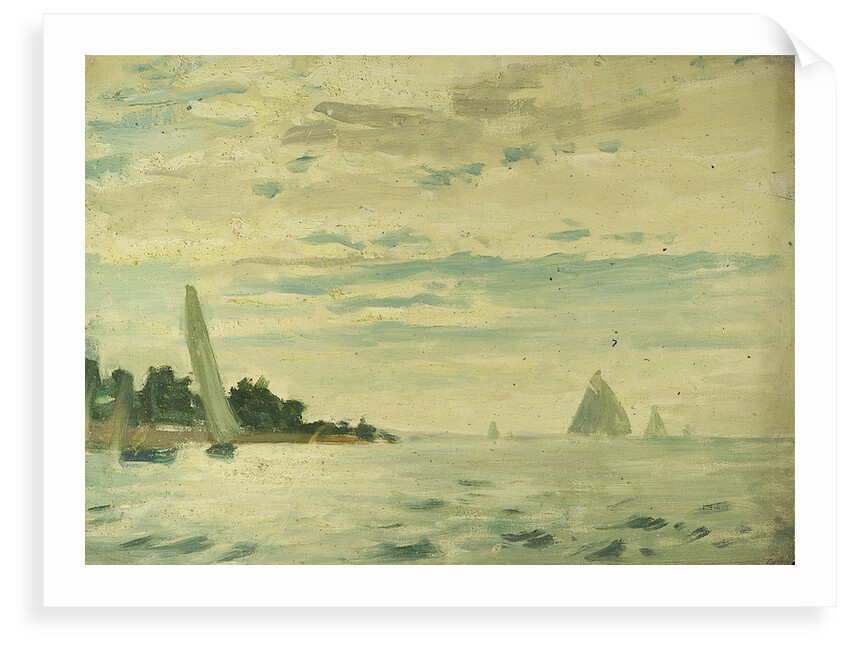 Yachting at Cowes by John Everett